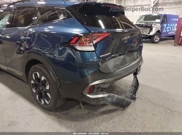 KNDPZDAH1P7097520 2023 KIA SPORTAGE PLUG-IN HYBRID Синий Вид спереди