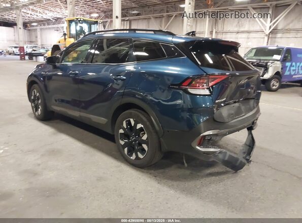 KNDPZDAH1P7097520 2023 KIA SPORTAGE PLUG-IN HYBRID Синий Задняя левая четверть