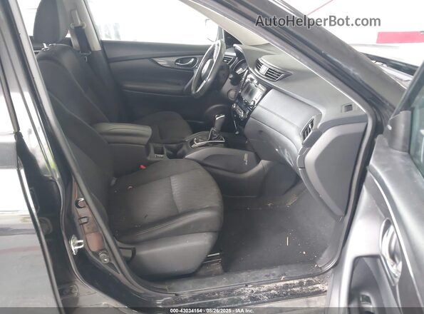 KNMAT2MT0JP514886 2018 NISSAN ROGUE Черный Вид салона спереди
