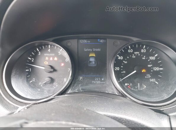 KNMAT2MT5JP551447 2018 NISSAN ROGUE Silver Vista de los asientos traseros