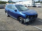 2020 Nissan Rogue Sv Fwd Blue vin: KNMAT2MT7LP527265