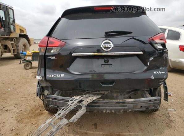 KNMAT2MV2JP509478 2018 NISSAN ROGUE Black Հետևի տեսք