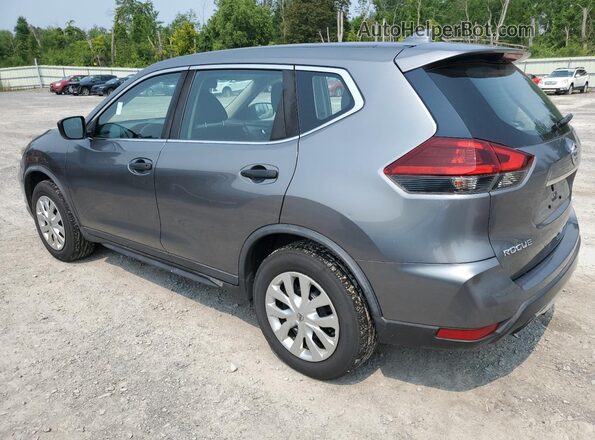 KNMAT2MV3JP519243 2018 NISSAN ROGUE Gray Tył lewy