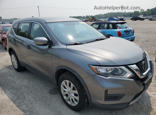KNMAT2MV3JP519243 2018 NISSAN ROGUE Gray Przód prawy