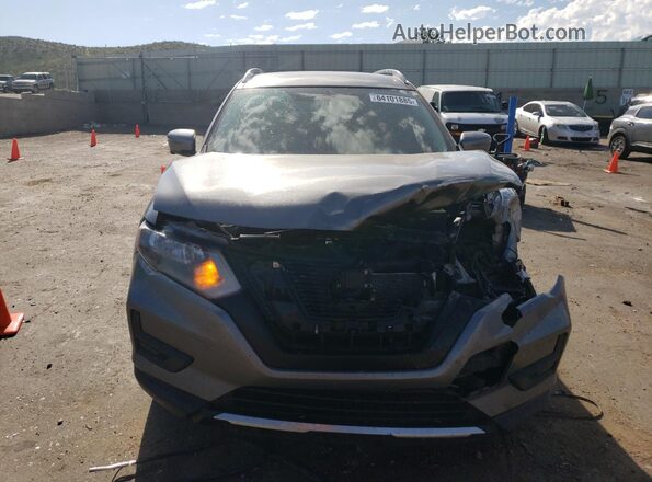 KNMAT2MV5JP592680 2018 NISSAN ROGUE Gray წინა ხედი
