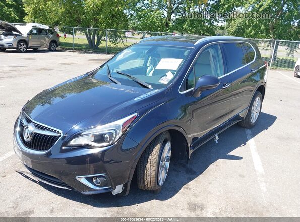 LRBFX2SA6LD014911 2020 BUICK ENVISION Black Widok z przodu