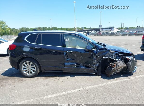 LRBFX2SA6LD014911 2020 BUICK ENVISION Black Widok wnętrza z tyłu