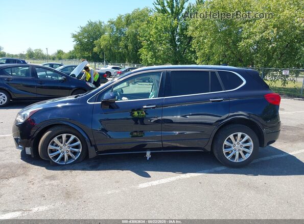 LRBFX2SA6LD014911 2020 BUICK ENVISION Black Widok wnętrza 360 stopni