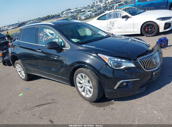 LRBFXDSA0HD222429 2017 BUICK ENVISION Black Przód prawy
