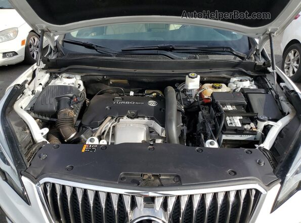 LRBFXESX9GD236421 2016 BUICK ENVISION White Вид підкапотного простору