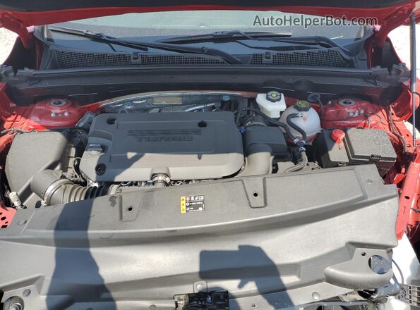 LRBFZKE41SD013910 2025 BUICK ENVISION Red Widok wnętrza z tyłu
