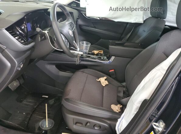LRBFZMR49MD195980 2021 BUICK ENVISION Black წინა სალონის ხედი