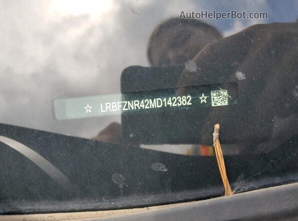 LRBFZNR42MD142382 2021 BUICK ENVISION Темно-бордовый Вид наклейки с VIN-кодом