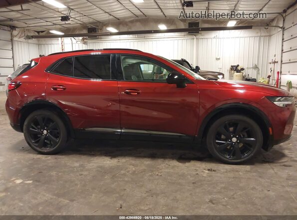 LRBFZNR48MD099084 2021 BUICK ENVISION Red Панорамний вид салону 360°