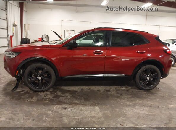LRBFZNR48MD099084 2021 BUICK ENVISION Red 