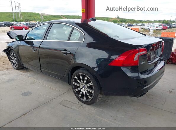 LYV402FK2GB098144 2016 VOLVO S60 INSCRIPTION Black Tył lewy
