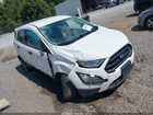 2018 Ford Ecosport S White vin: MAJ3P1RE3JC183770