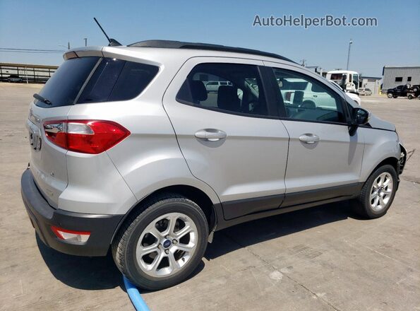 MAJ3P1TE2JC214841 2018 FORD ECOSPORT Silver Задня права чверть