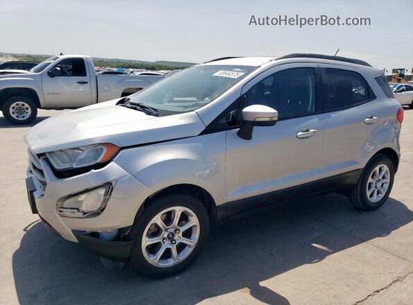 MAJ3P1TE2JC214841 2018 FORD ECOSPORT Silver Передня ліва чверть