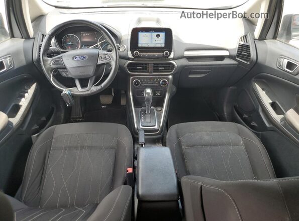 MAJ3P1TE3JC220437 2018 FORD ECOSPORT Угольный Вид панели приборов