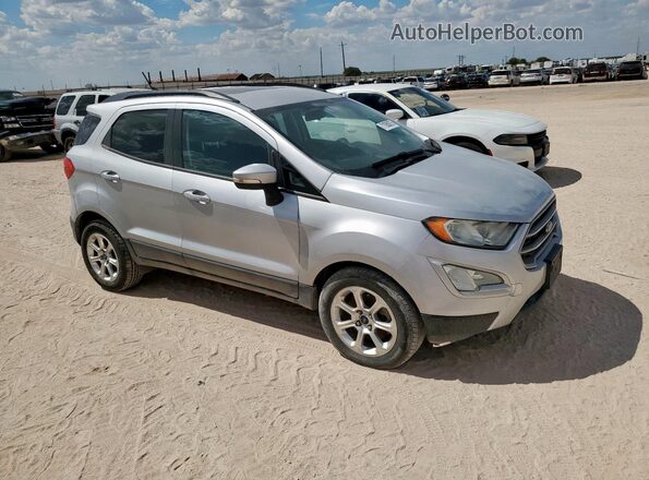 MAJ3P1TE5JC199767 2018 FORD ECOSPORT Silver Front right