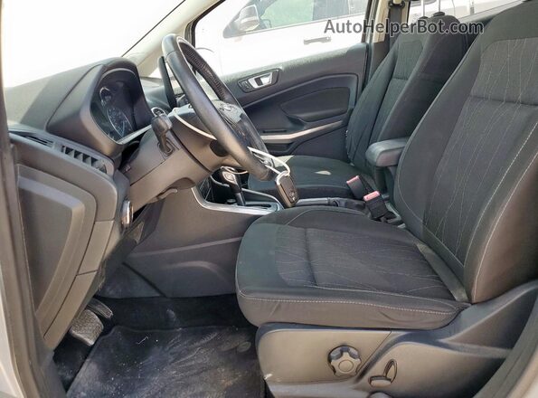 MAJ3P1TE5JC199767 2018 FORD ECOSPORT Silver Front interior view