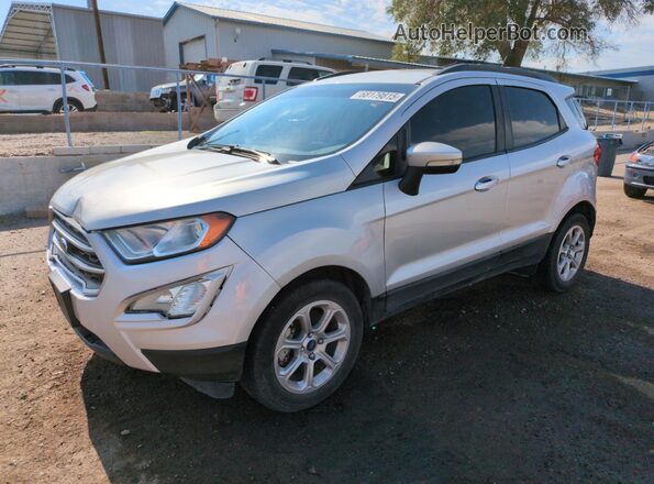 MAJ3P1TE8JC244751 2018 FORD ECOSPORT Silver Передня ліва чверть