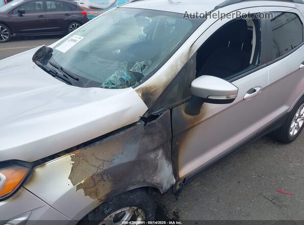 MAJ3P1TE9JC202041 2018 FORD ECOSPORT Silver წინა ხედი