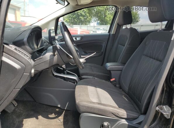 MAJ3P1TE9JC239185 2018 FORD ECOSPORT Black Front interior view