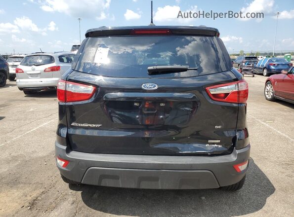 MAJ3P1TE9JC239185 2018 FORD ECOSPORT Black Rear view