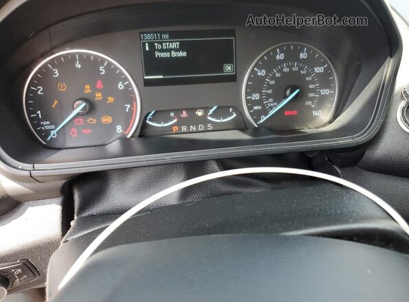 MAJ3P1TE9JC239185 2018 FORD ECOSPORT Black Instrument cluster view