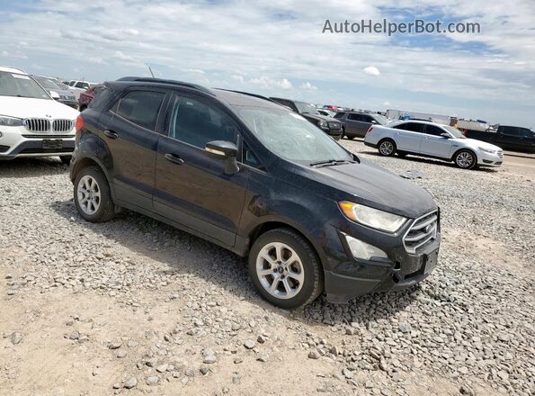 MAJ3P1TEXJC234769 2018 FORD ECOSPORT Black Передня права чверть