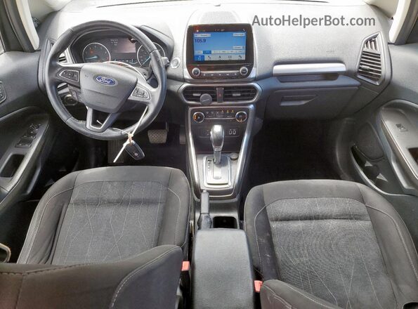 MAJ3P1TEXJC234769 2018 FORD ECOSPORT Black Вид панелі приладів
