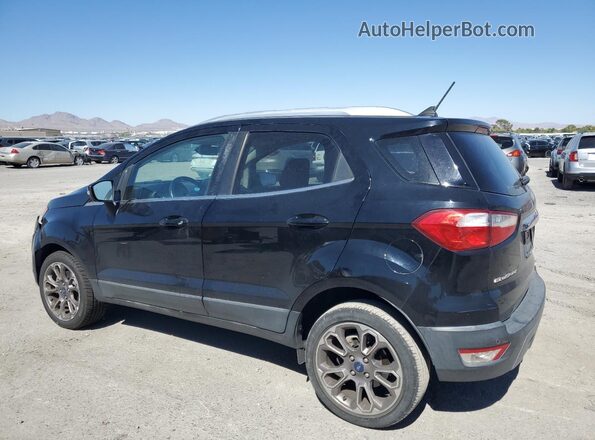 MAJ3P1VE0JC214432 2018 FORD ECOSPORT Black Rear left