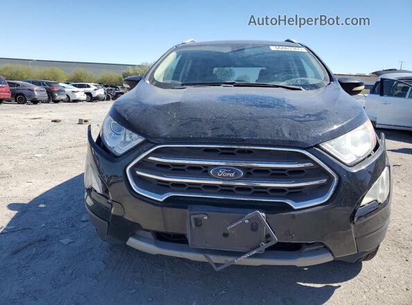 MAJ3P1VE0JC214432 2018 FORD ECOSPORT Black Front view