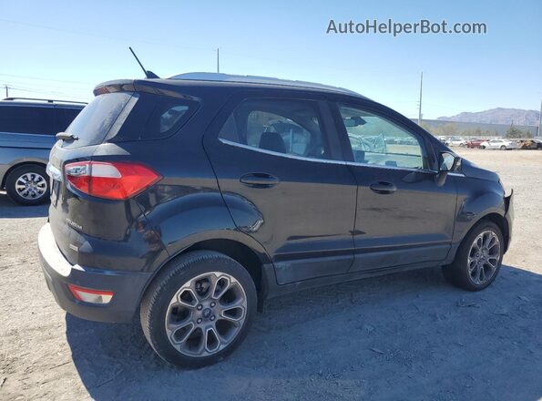 MAJ3P1VE0JC214432 2018 FORD ECOSPORT Black Rear right