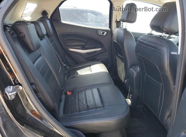 MAJ3P1VE0JC214432 2018 FORD ECOSPORT Black Rear interior view