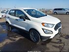 2020 Ford Ecosport S White vin: MAJ3S2FE5LC317299