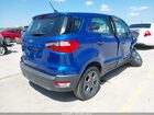 2021 Ford Ecosport S Blue vin: MAJ3S2FE8MC443870
