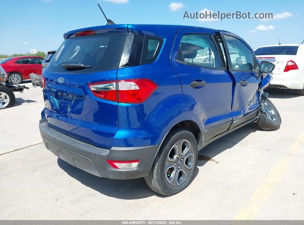 MAJ3S2FE8MC443870 2021 FORD ECOSPORT Blue Trasero derecho