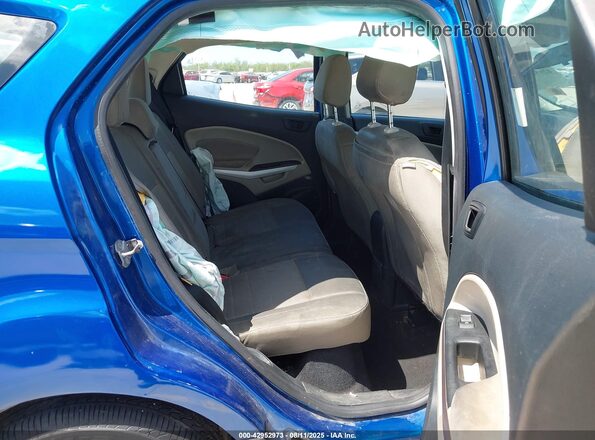 MAJ3S2FE8MC443870 2021 FORD ECOSPORT Blue Vista de la etiqueta del VIN