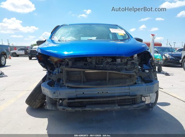 MAJ3S2FE8MC443870 2021 FORD ECOSPORT Blue Vista del cuadro de instrumentos