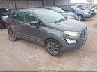 2020 Ford Ecosport S Gray vin: MAJ3S2FEXLC325365