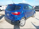 2021 Ford Ecosport Se Blue vin: MAJ3S2GE1MC451744