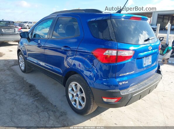 MAJ3S2GE1MC451744 2021 FORD ECOSPORT Blue Հետևի ձախ