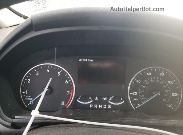MAJ3S2GE7MC406307 2021 FORD ECOSPORT Серебряный Вид щитка приборов