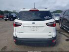 2018 Ford Ecosport Ses White vin: MAJ6P1CL0JC202957