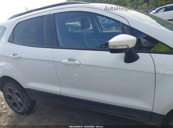 MAJ6P1CL0JC202957 2018 FORD ECOSPORT White Вид задньої частини салону