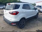 2018 Ford Ecosport Ses White vin: MAJ6P1CL0JC202957