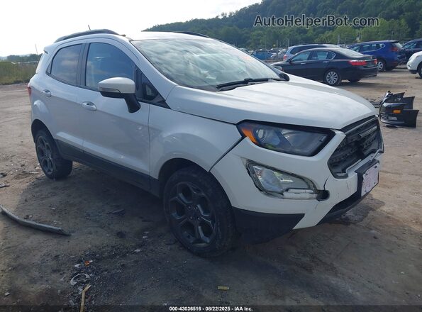 MAJ6P1CL0JC202957 2018 FORD ECOSPORT White Передня права чверть